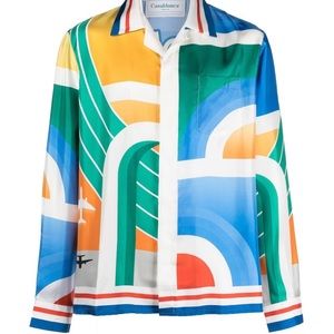 Casablanca silk shirt XS